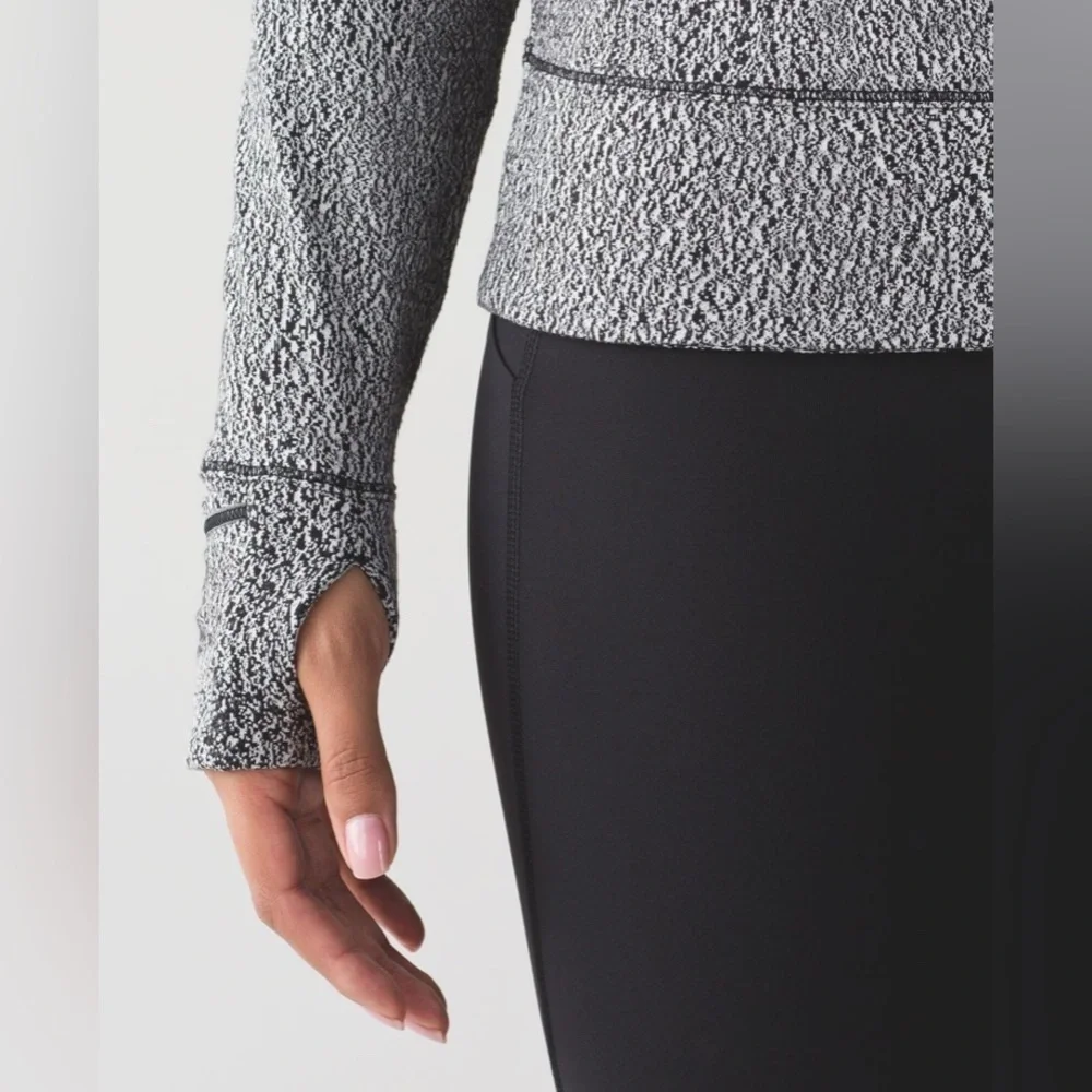 Lululemon Rush Hour Long Sleeve Crewneck Workout Shirt RULU
